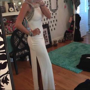 White Egyptian Gown/Prom Dress